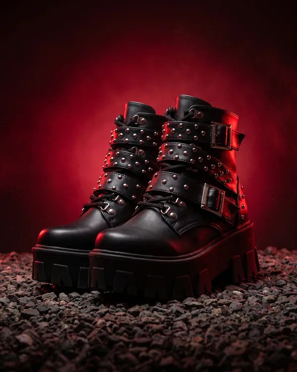 Botas Vampire Hebillas