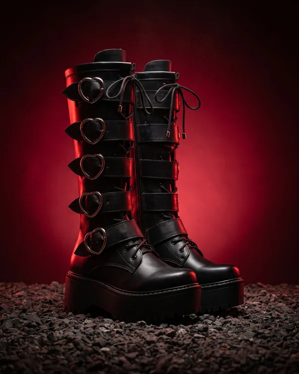 Botas Gothic Heart