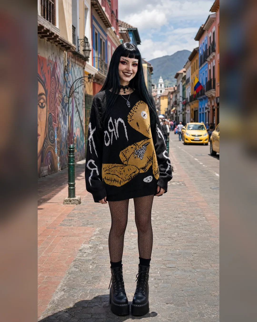 Buzo Oversized Tejido Korn - Issues