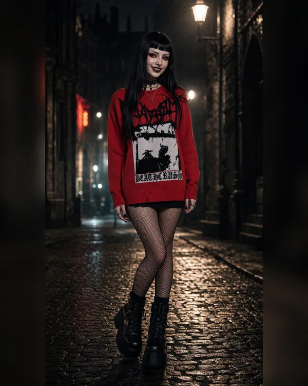 Buzo Oversized Tejido Mayhem - Deadcrush