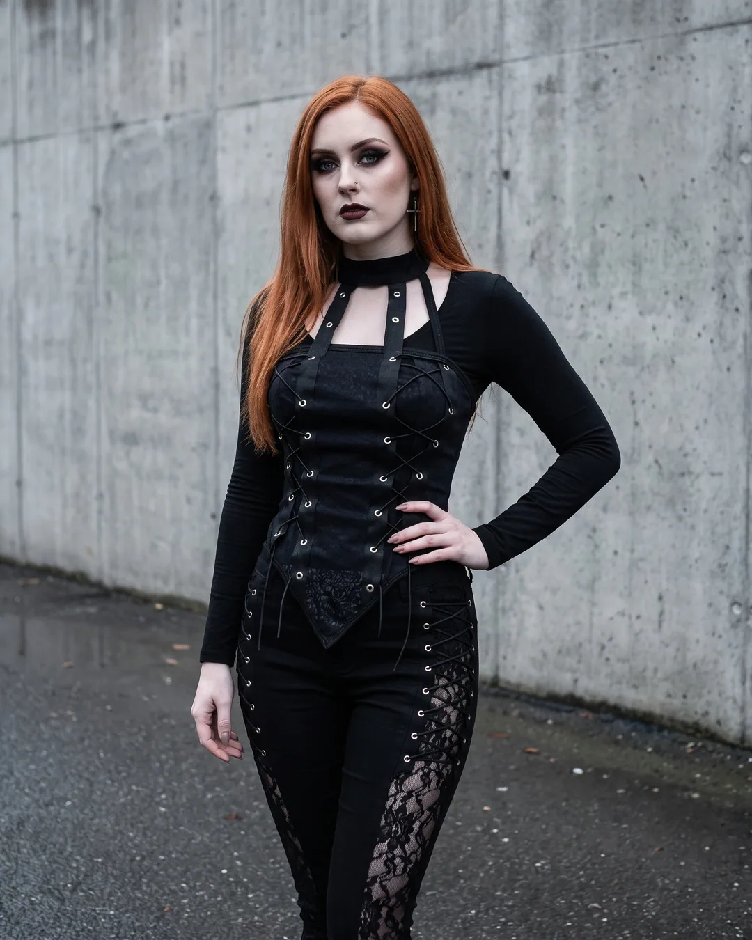 Blusa corset jaula