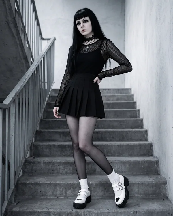 Zapatos Mary Jane blancos con corazón